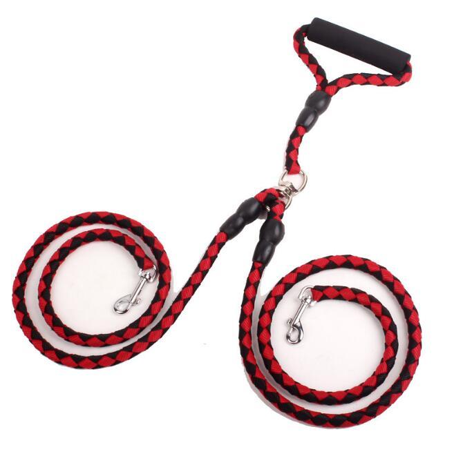 Double-Ended Traction Rope For Walking Dog