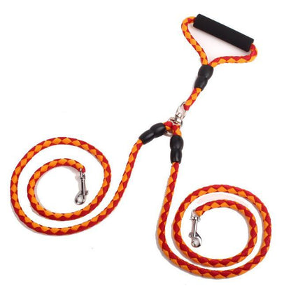 Double-Ended Traction Rope For Walking Dog